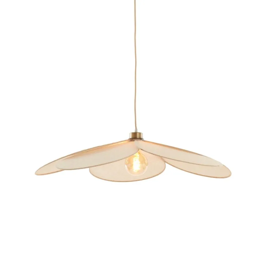 Light & Living Hanglamp Fyano Zand - E27 - 79x79 cm