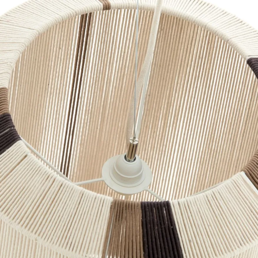 Light & Living Hanglamp Kozana Bruin - E27 - Ø 48 cm