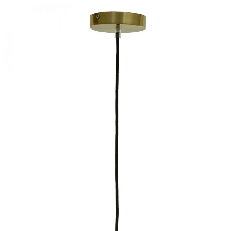 Light & Living Hanglamp Medina Transparant - E27 - Ø 30 cm