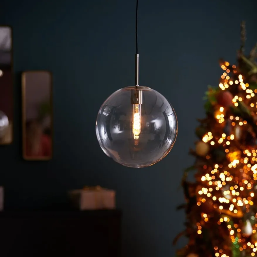 Light & Living Hanglamp Medina Transparant - E27 - Ø 40 cm