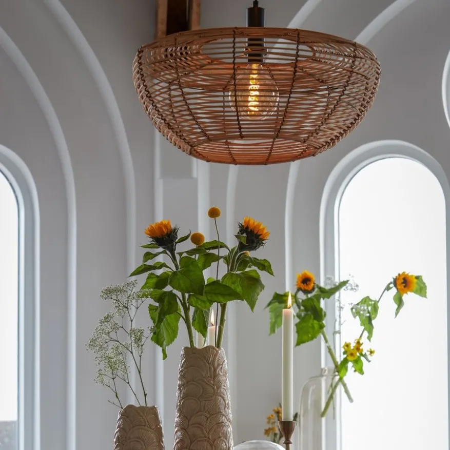 Light & Living Hanglamp Milan Naturel - E27 - Ø 50 cm