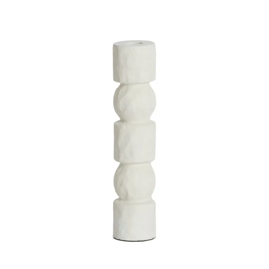 Light & Living Kandelaar Akta Wit - 25 cm hoog