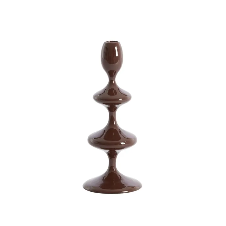 Light & Living Kandelaar Vireen Bruin - 27 cm hoog