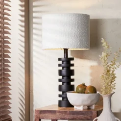 Light & Living Lampenkap Bolero Wit - 30x21x30 cm
