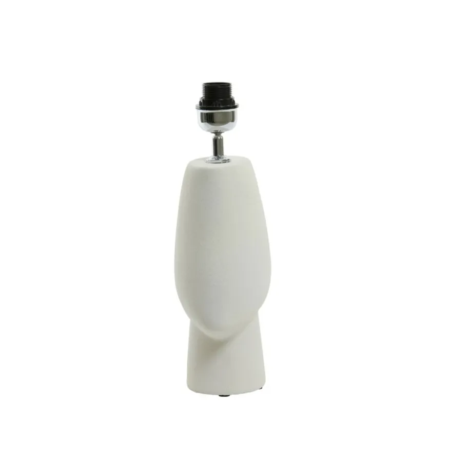 Light & Living Lampenvoet Ciara Crème - E27 - 40 cm hoog