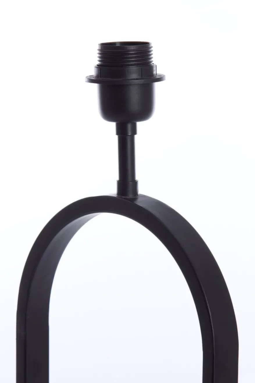 Light & Living Lampenvoet Jamiri Zwart - E27 - 45 cm hoog