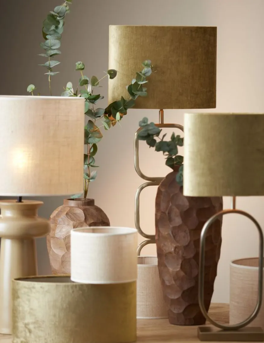 Light & Living Lampenvoet Jamiri Goud - E27 - 45 cm hoog