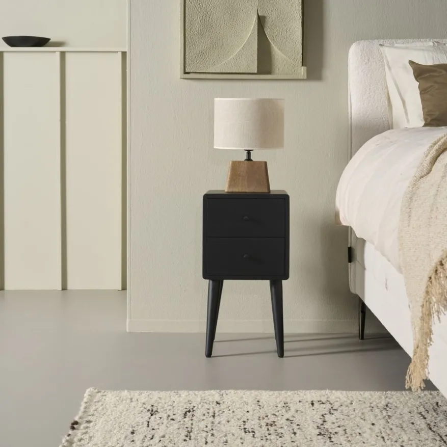 Light & Living Lampenvoet Kardan Bruin - E27 - 21 cm hoog