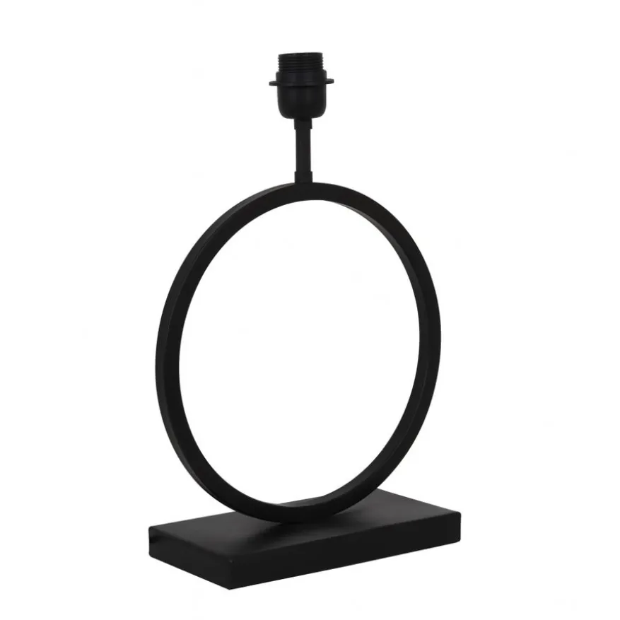 Light & Living Lampenvoet Liva Zwart - E27 - 42 cm hoog