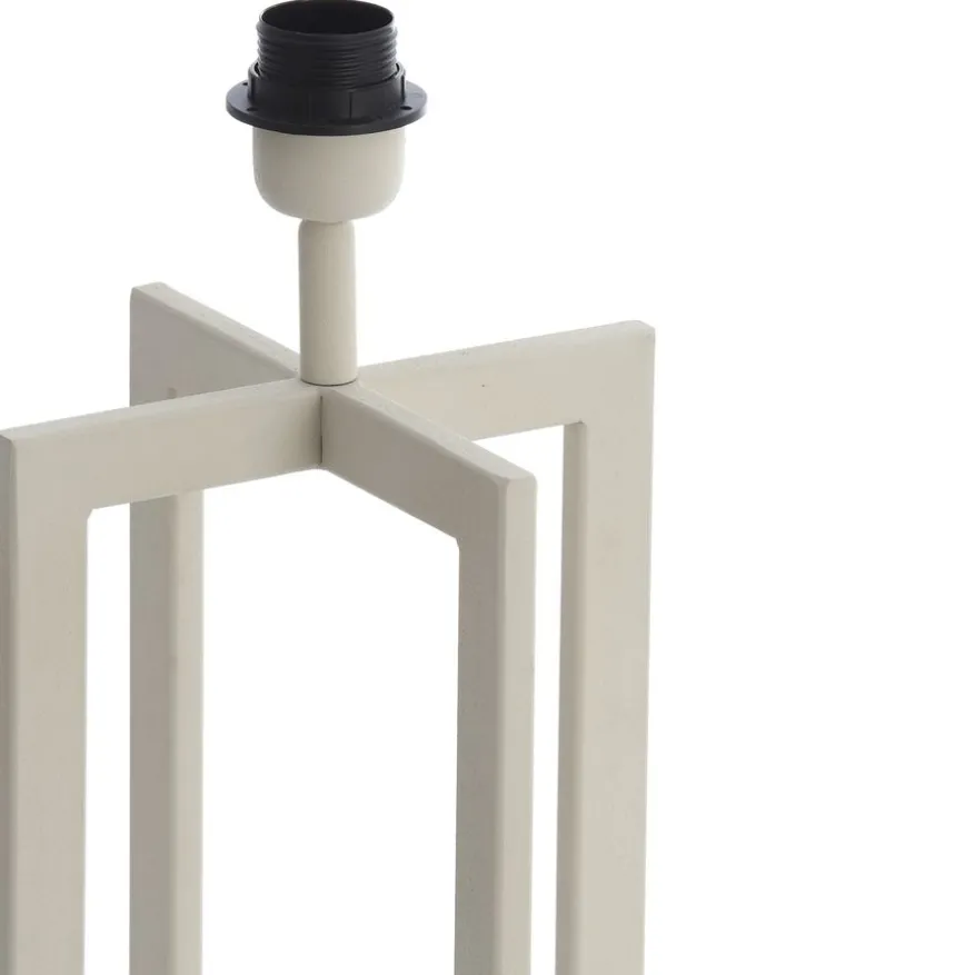Light & Living Lampenvoet Mace Creme - E27 - 46 cm hoog