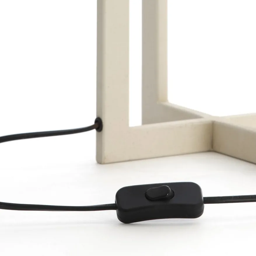 Light & Living Lampenvoet Mace Creme - E27 - 46 cm hoog