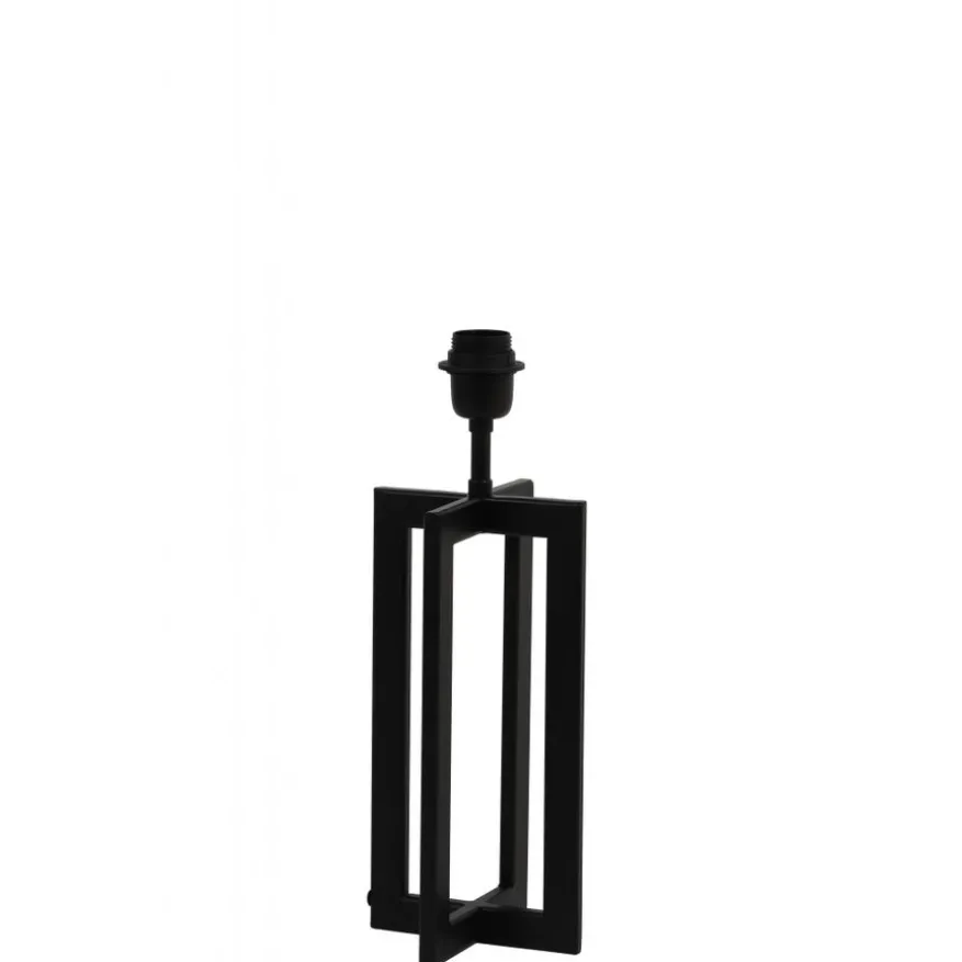 Light & Living Lampenvoet Mace Zwart - E27 - 35 cm hoog