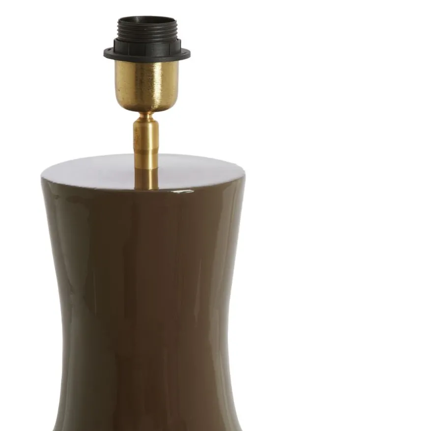 Light & Living Lampenvoet Nana Donkerbruin - E27 - 51 cm hoog
