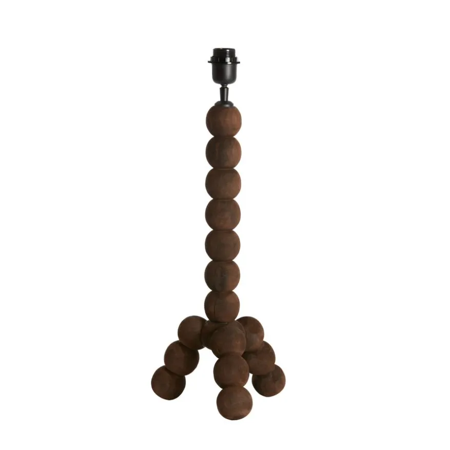 Light & Living Lampenvoet Veglio Bruin - E27 - 50 cm hoog
