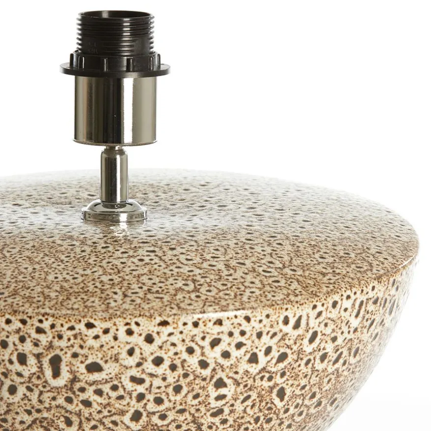 Light & Living Lampenvoet Yasur Beige - E27 - 22 cm hoog