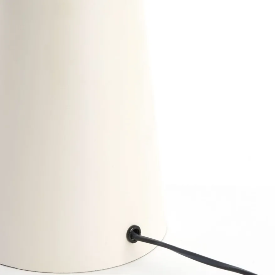 Light & Living Lampenvoet Yelos Creme - E27 - 35 cm hoog