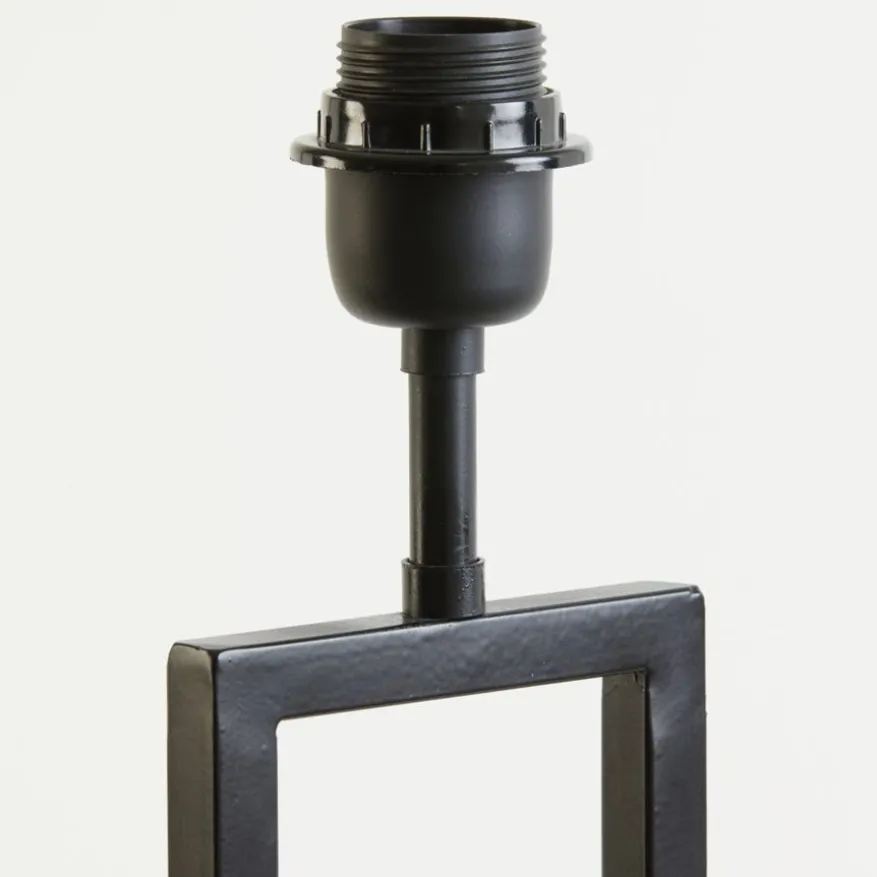 Light & Living Lampvoet Shiva Zwart - E27 - 41 cm hoog