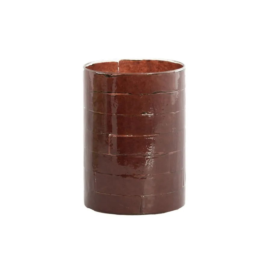 Light & Living Sfeerlicht Droneri Donkerbruin - 20 cm hoog