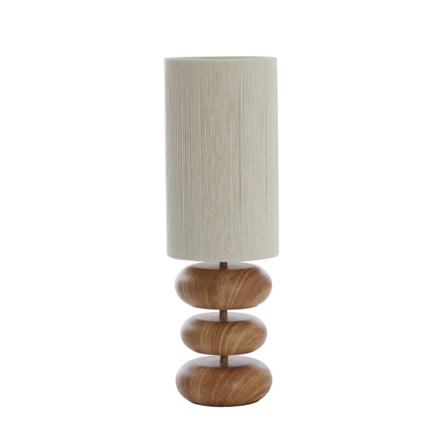 Light & Living Tafellamp Danialo Naturel - E27 - 68 cm hoog