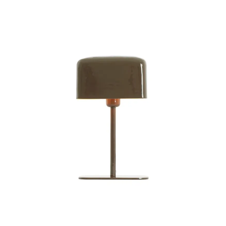 Light & Living Tafellamp Elenie Bruin - E27 - 36 cm hoog