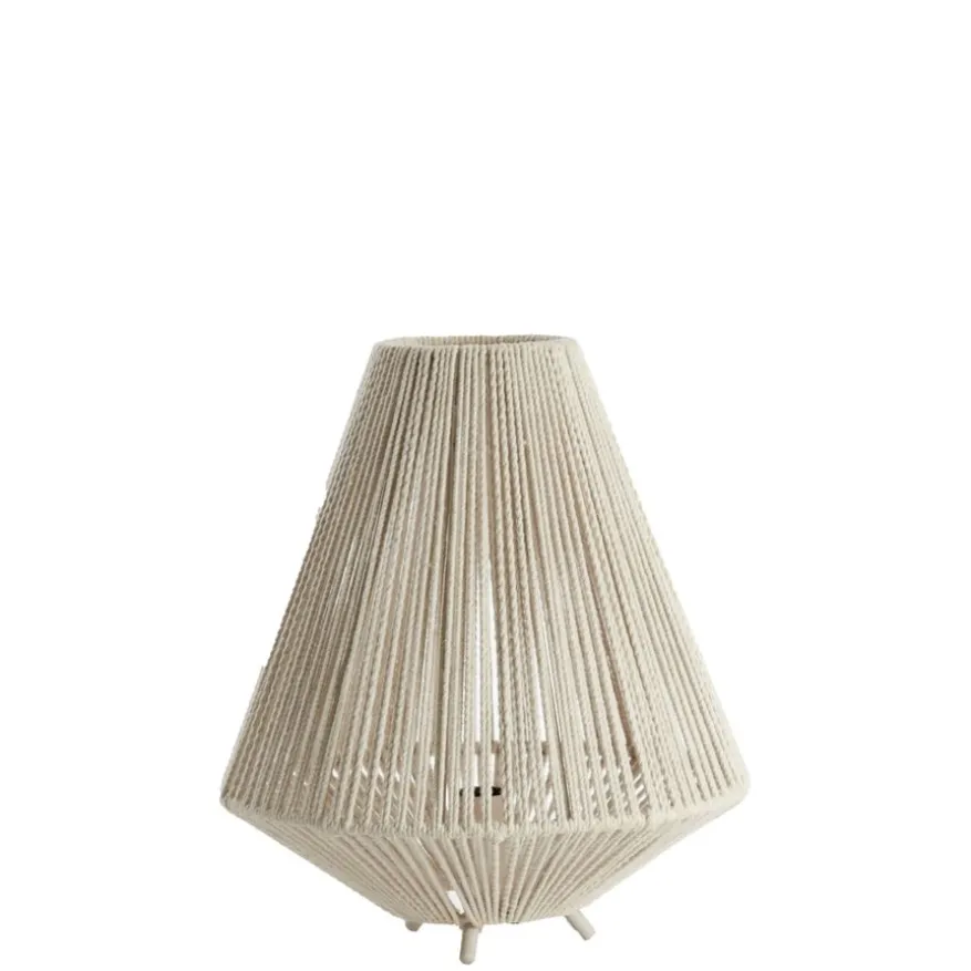 Light & Living Tafellamp Felida Crème - E27 - 40 cm hoog