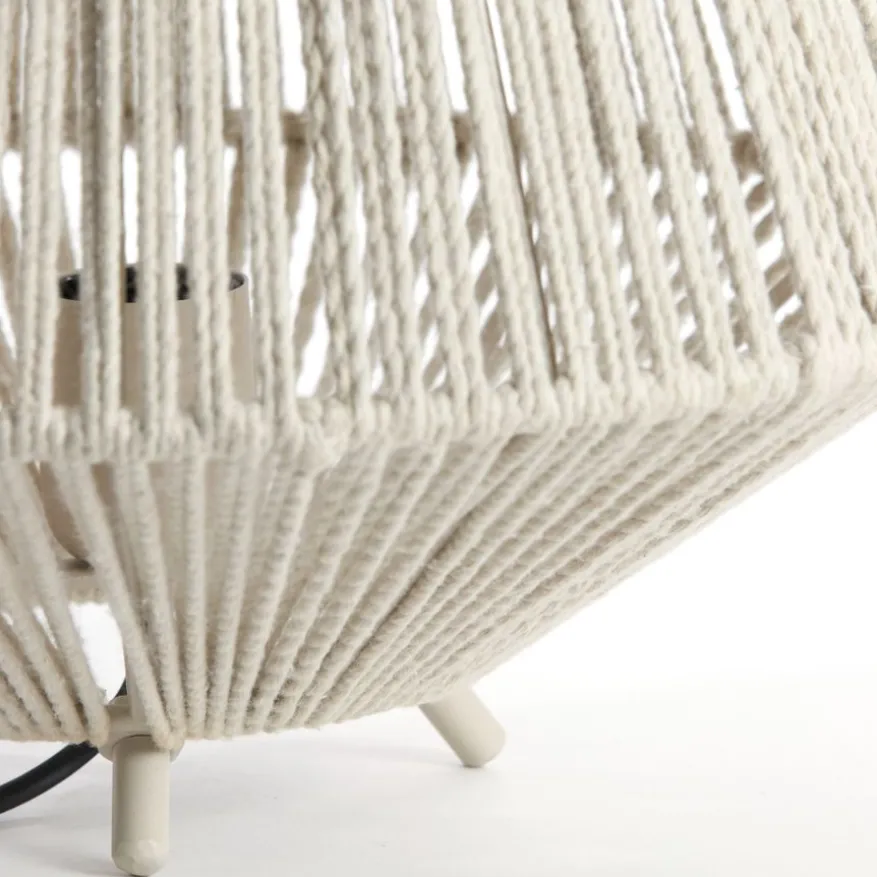Light & Living Tafellamp Felida Crème - E27 - 40 cm hoog