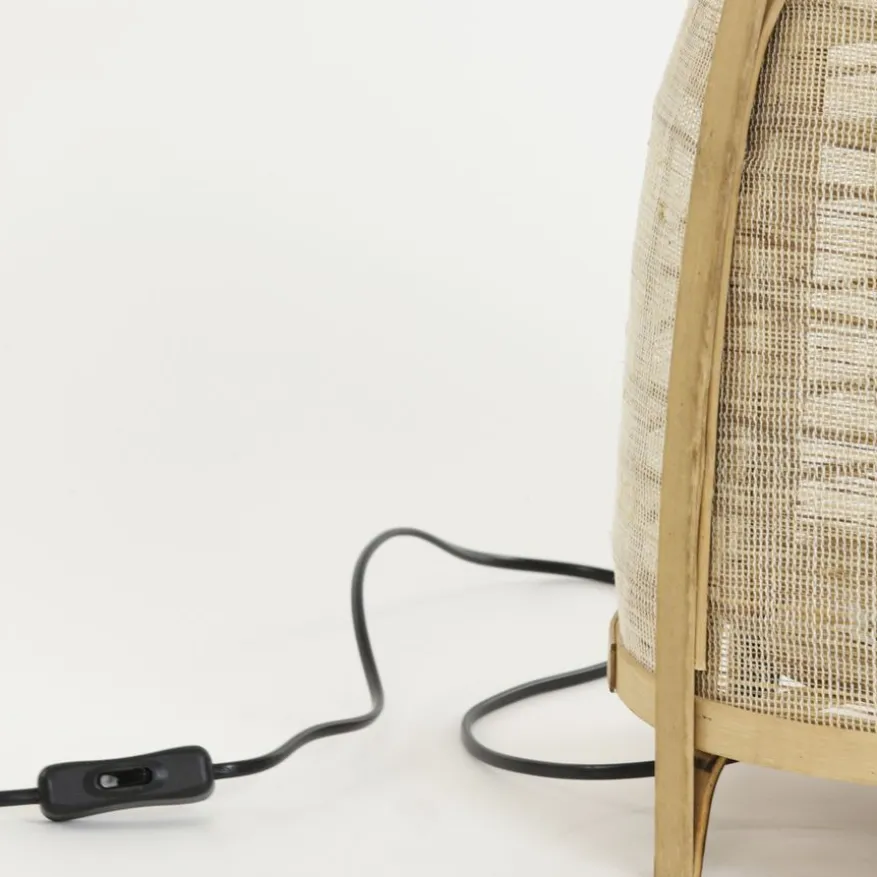 Light & Living Tafellamp Jacinto Naturel - E27 - 42 cm hoog