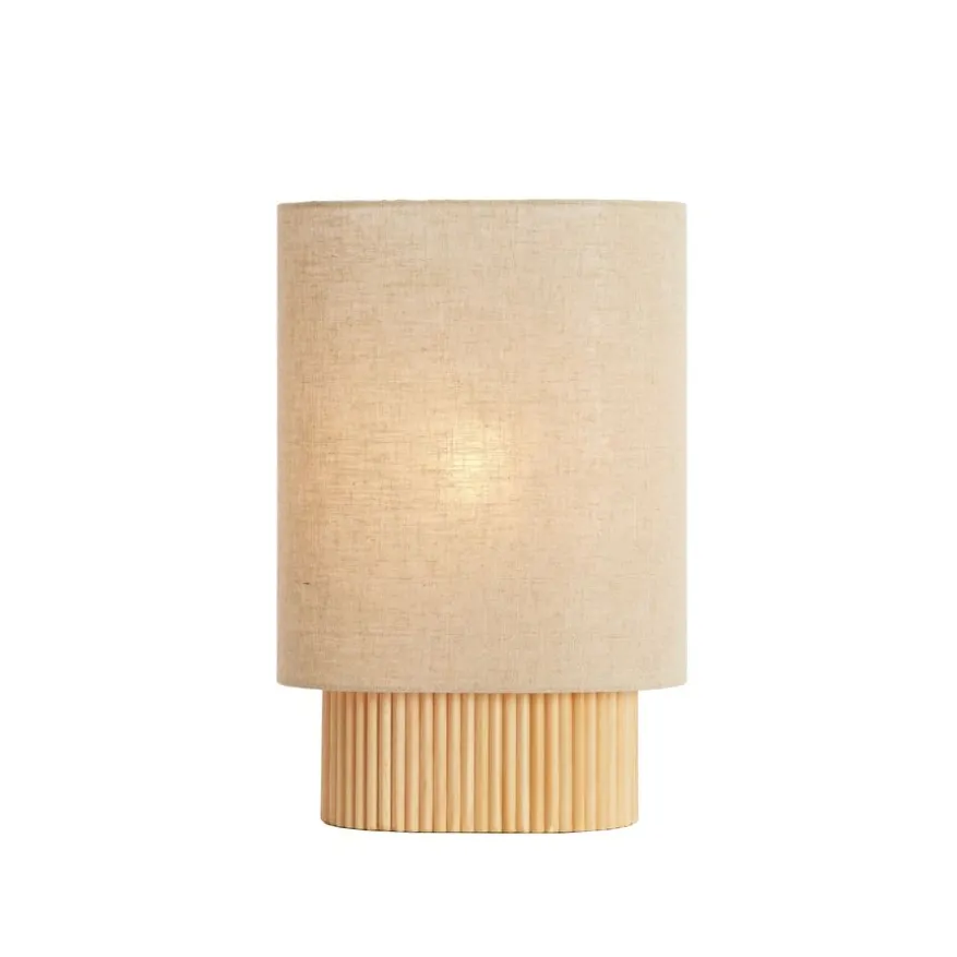Light & Living Tafellamp Laslo Naturel - E27 - 45 cm hoog
