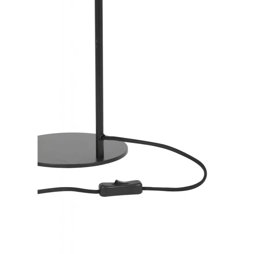 Light & Living Tafellamp Lekar Zwart - E27 - 58 cm hoog