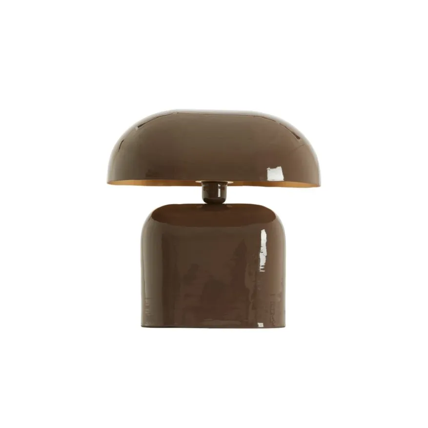 Light & Living Tafellamp Todd Bruin - E27 - 37 cm hoog