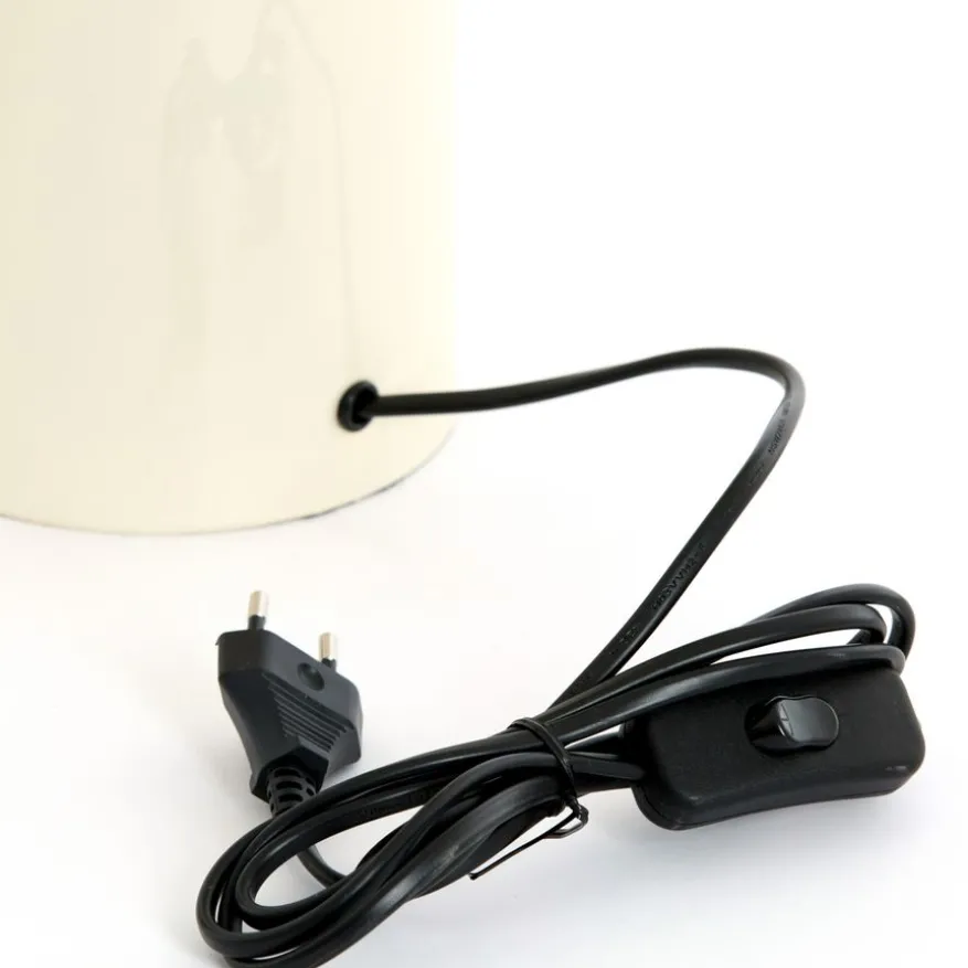 Light & Living Tafellamp Tolima Crème - E27 - 48 cm hoog