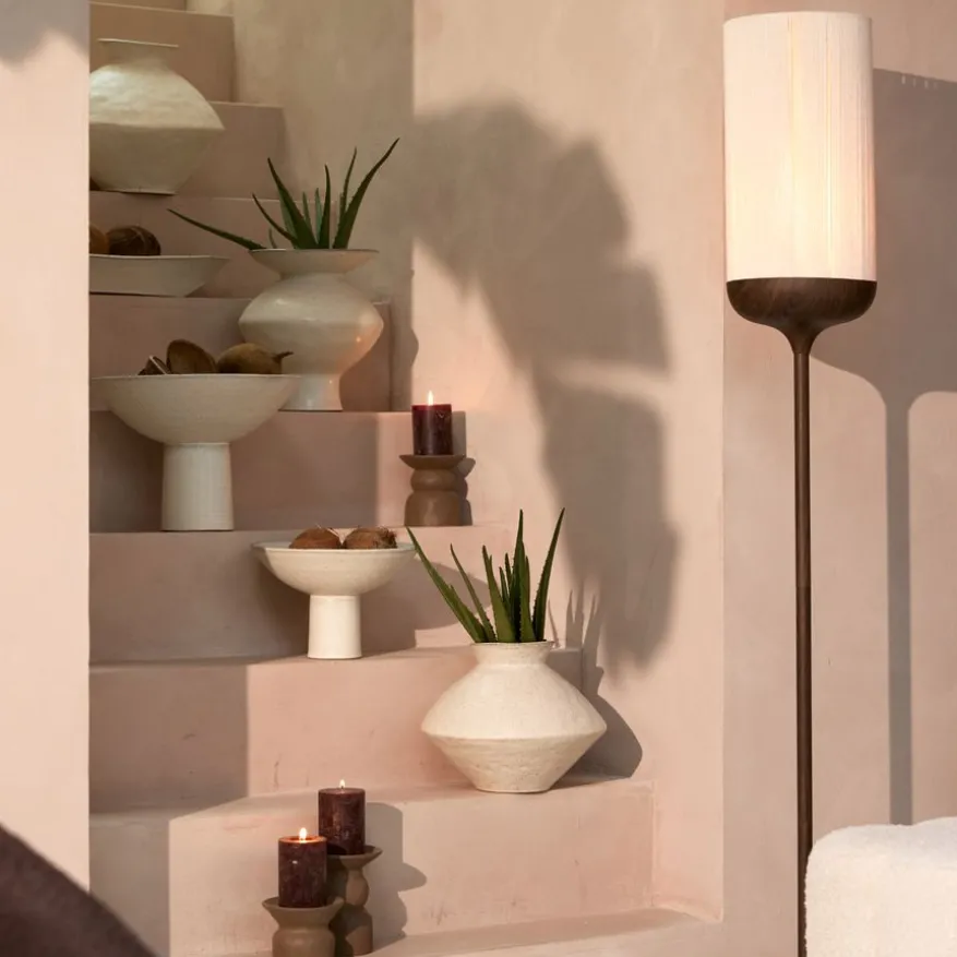 Light & Living Vaas Beato Crème - Ø 30 cm
