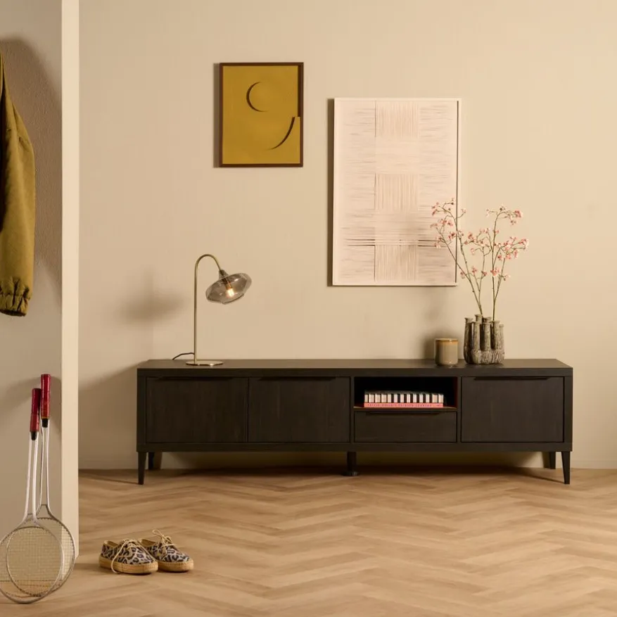 Light & Living Vaas Leanja Beige - 24 cm hoog