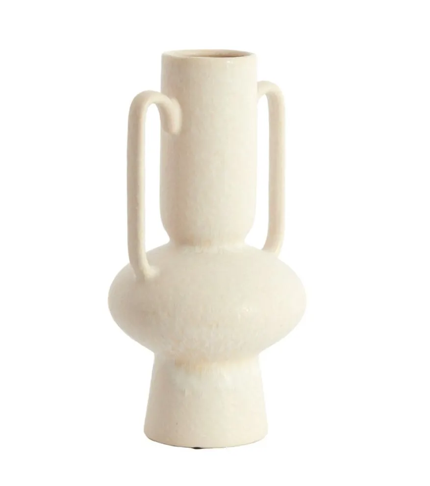 Light & Living Vaas Otaru Crème - 33 cm hoog
