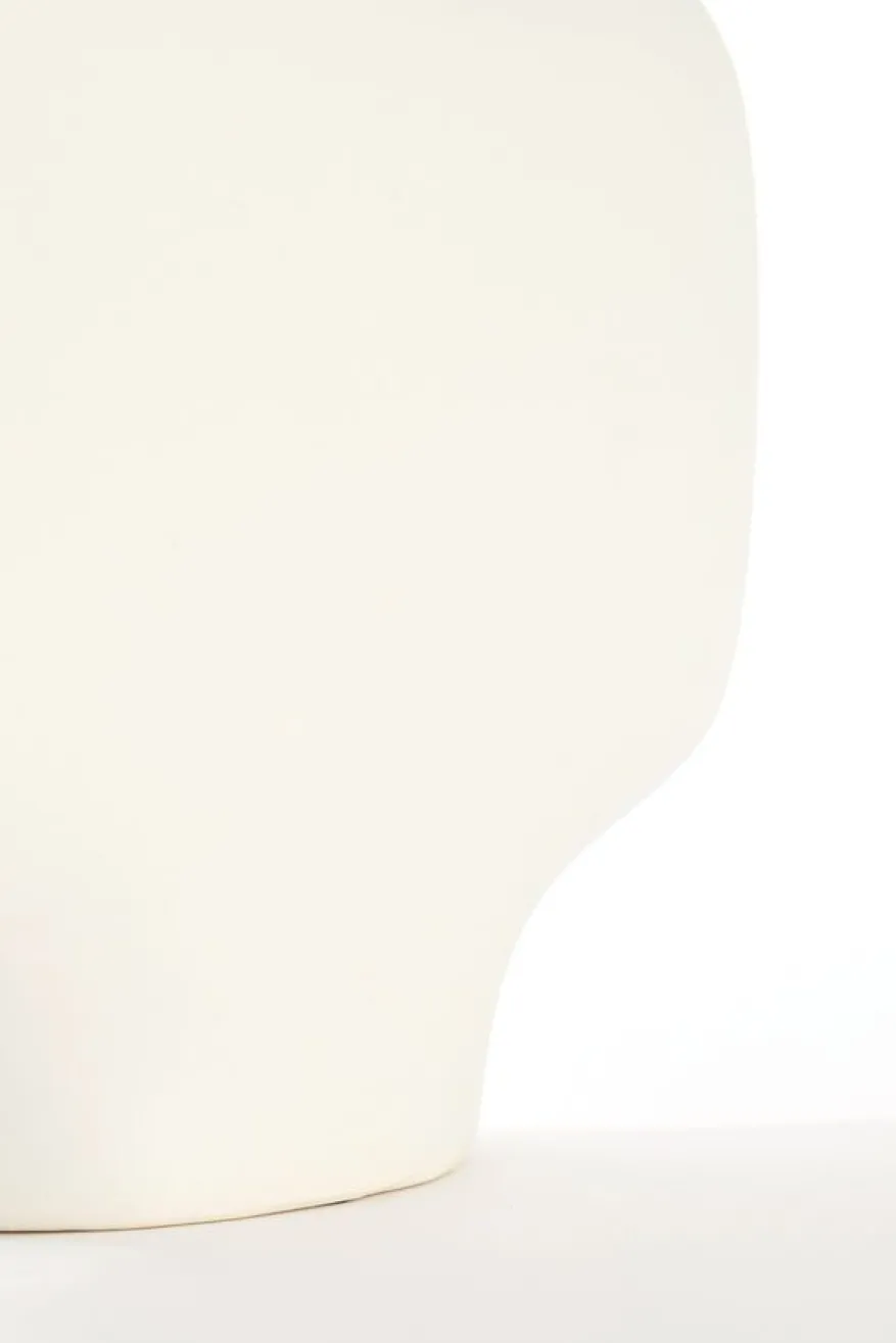 Light & Living Vaas Trovo Wit - 36 cm