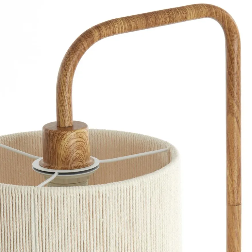 Light & Living Vloerlamp Donio Naturel - E27 - 155 cm hoog