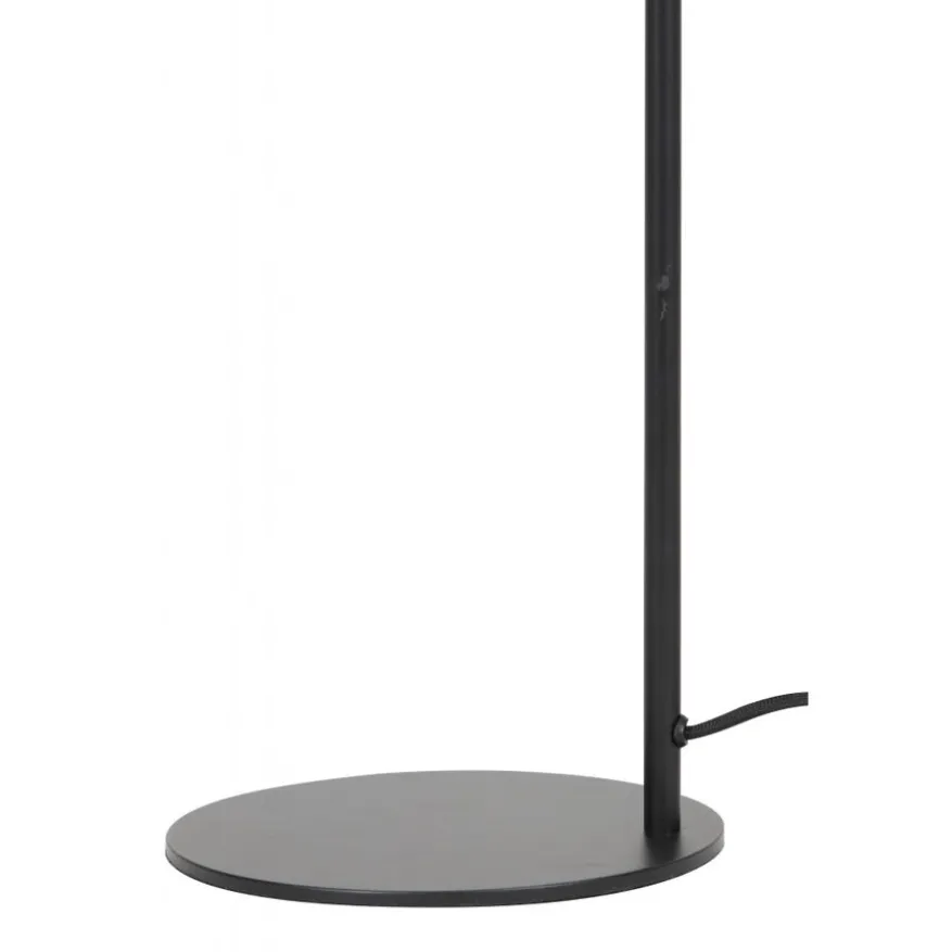 Light & Living Vloerlamp Lekar Zwart - E27 - 155 cm hoog