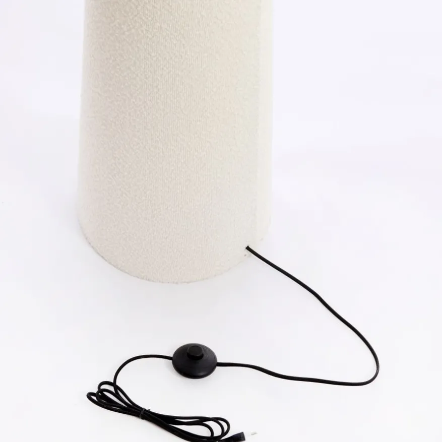 Light & Living Vloerlamp Mikkel Crème - E27 - 165 cm hoog