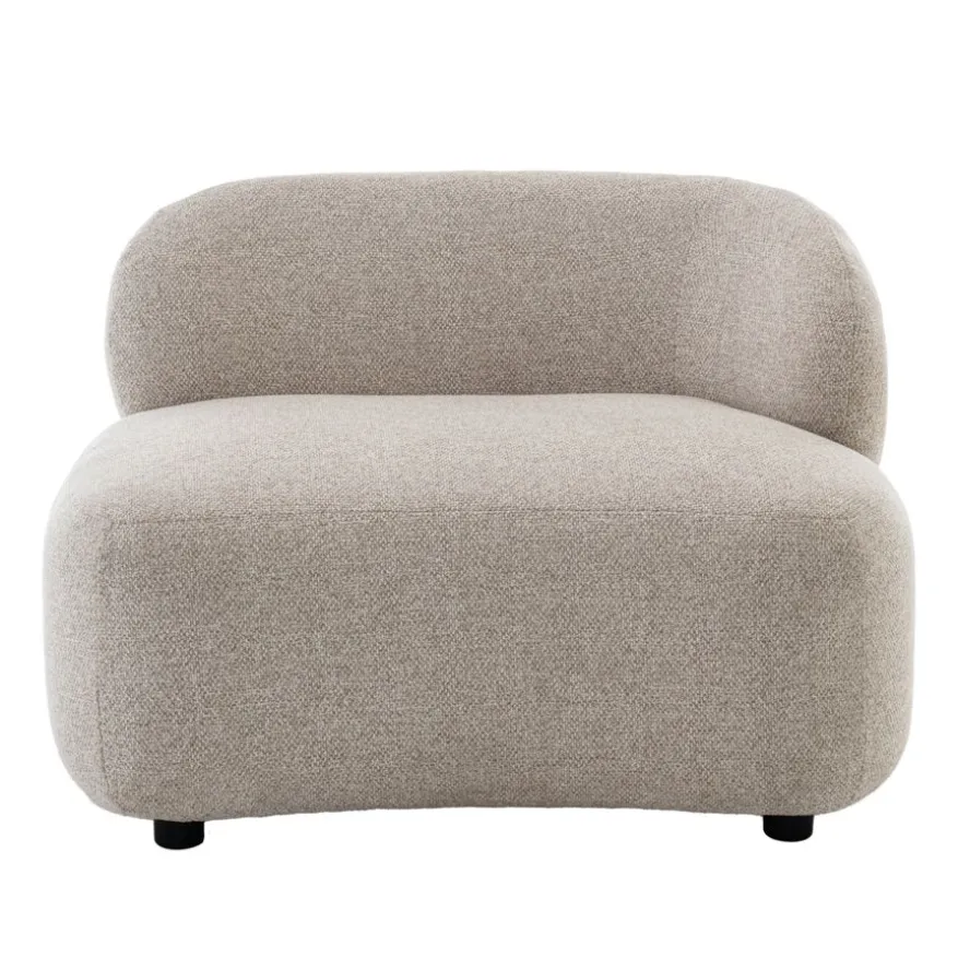 Lounge Fauteuil Comma Rechts Beige