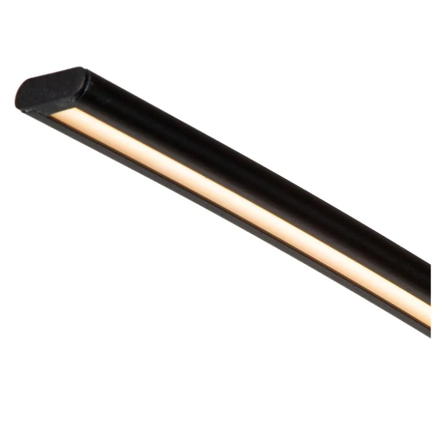 Lucide Booglamp Curve Zwart - LED - 192 cm hoog
