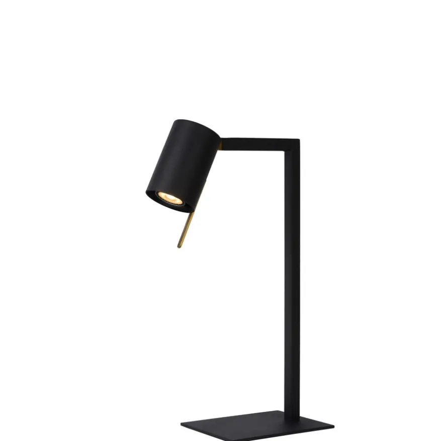 Lucide Bureaulamp Lesley Zwart - GU10 - 50 cm hoog