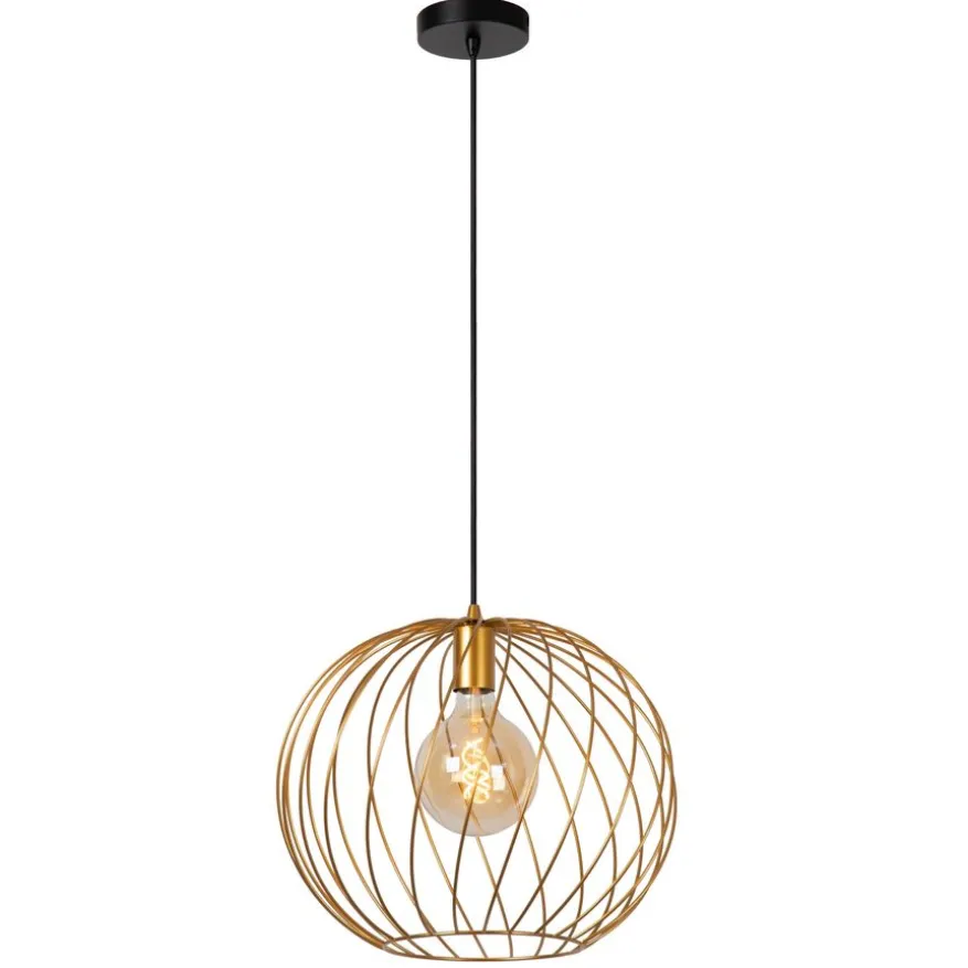 Lucide Hanglamp Danza Goud - E27 - Ø 40 cm