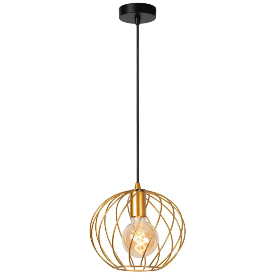 Lucide Hanglamp Danza Goud - E27 - Ø 25 cm