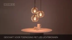 Lucide Hanglamp Danza Goud - 3 x E27 - Ø 50 cm