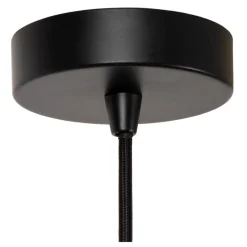 Lucide Hanglamp Danza Zwart - E27 - Ø 25 cm