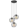 Lucide Hanglamp Danza Zwart - 3 x E27 - Ø 50 cm