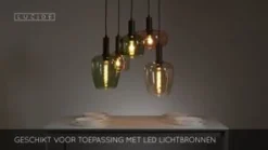 Lucide Hanglamp Ilona Multi - 5 x E27 - Ø 65 cm