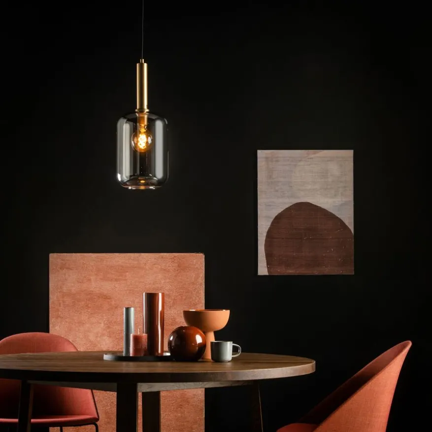 Lucide Hanglamp Joanet Zwart - E27 - Ø 22 cm