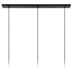Lucide Hanglamp Joanet Zwart - 3 x E27 - 110 cm breed