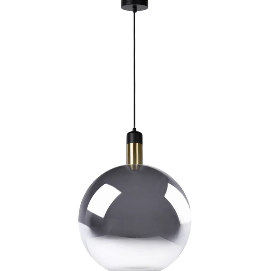 Lucide Hanglamp Julius Zwart - E27 - Ø 40 cm